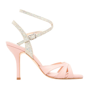 Size 7 - E3 Twins Star in Baby Pink with Silver Disco Ball Straps - Regina