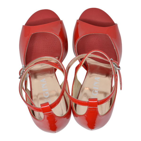 Size 7 - Buenos Aires in Red Patent Leather - Regina