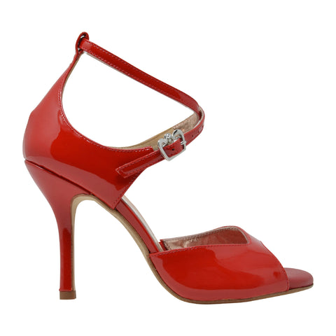 Size 7 - Buenos Aires in Red Patent Leather - Regina